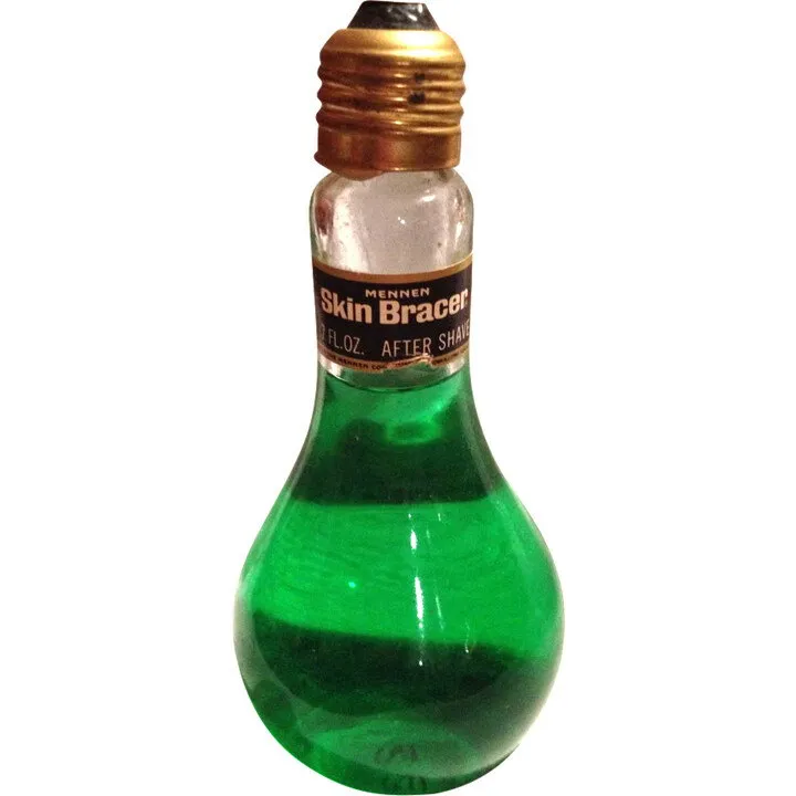 Mennen Skin Bracer Light Bulb perfume bottle