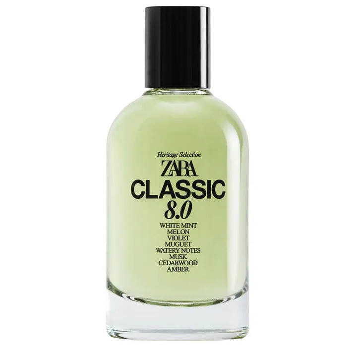 Zara Classic 8.0 / 8.0 parfüm şişesi