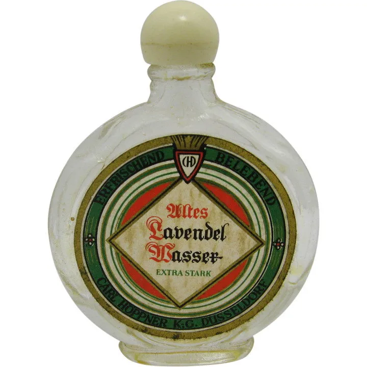 Carl Höppner Altes Lavendel Wasser parfüm şişesi