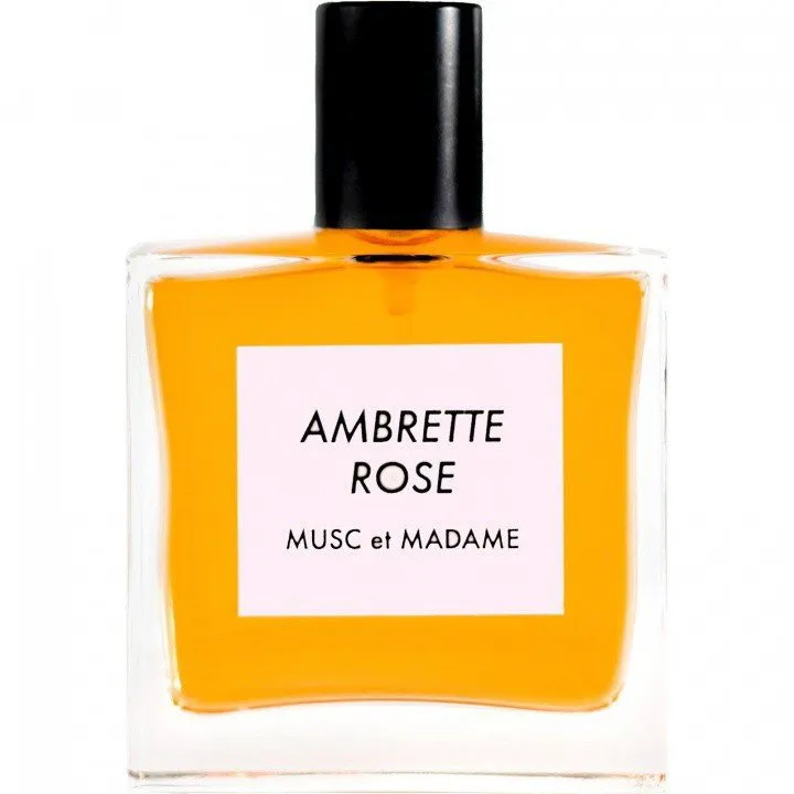 Musc et Madame Ambrette Rose perfume bottle