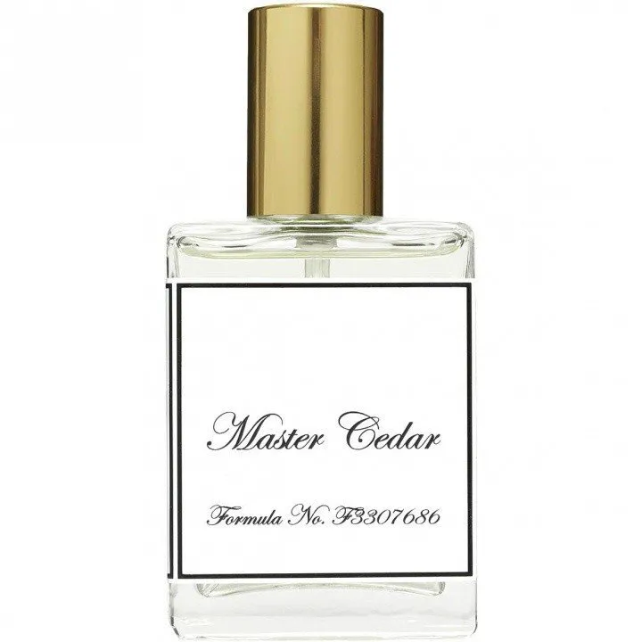 The Perfumer's Story by Azzi Master Cedar perfume bottle