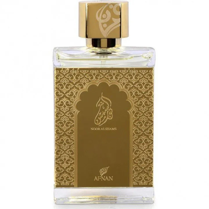 Afnan Perfumes Noor Al Shams Gold parfüm şişesi