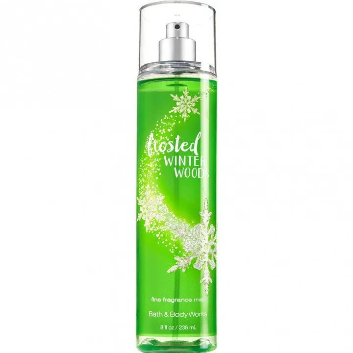 Bath & Body Works Frosted Winter Woods parfüm şişesi