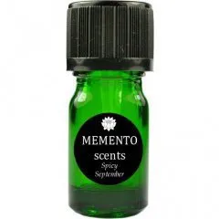 Memento Scents Spicy September perfume bottle