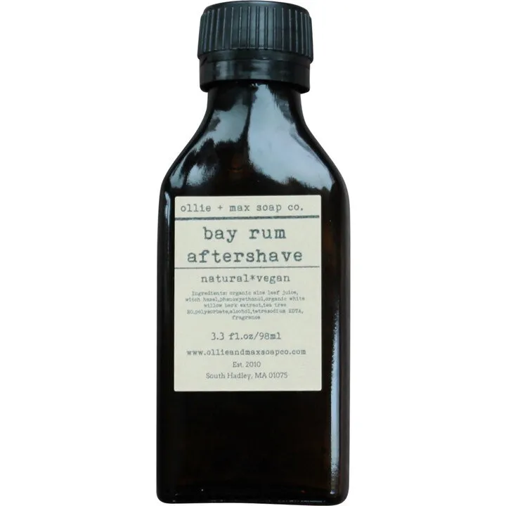 Ollie + Max Soap Co. Bay Rum parfüm şişesi