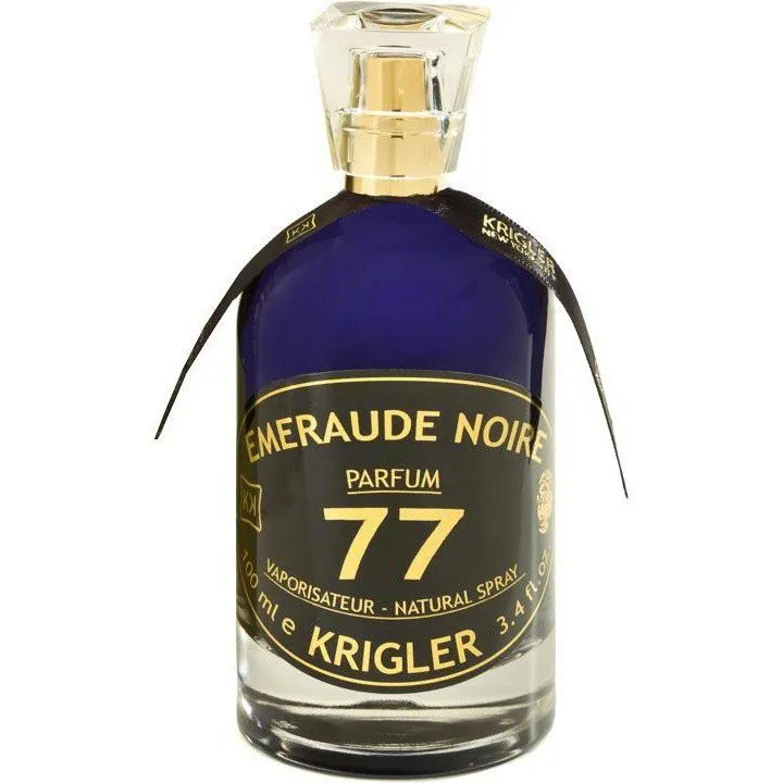 Krigler Emeraude Noire 77 perfume bottle