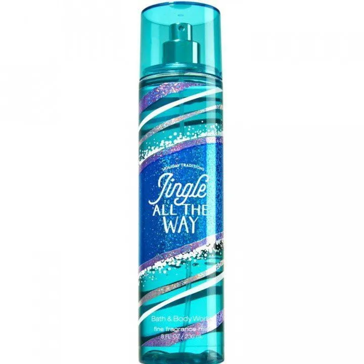 Bath & Body Works Jingle all the Way perfume bottle