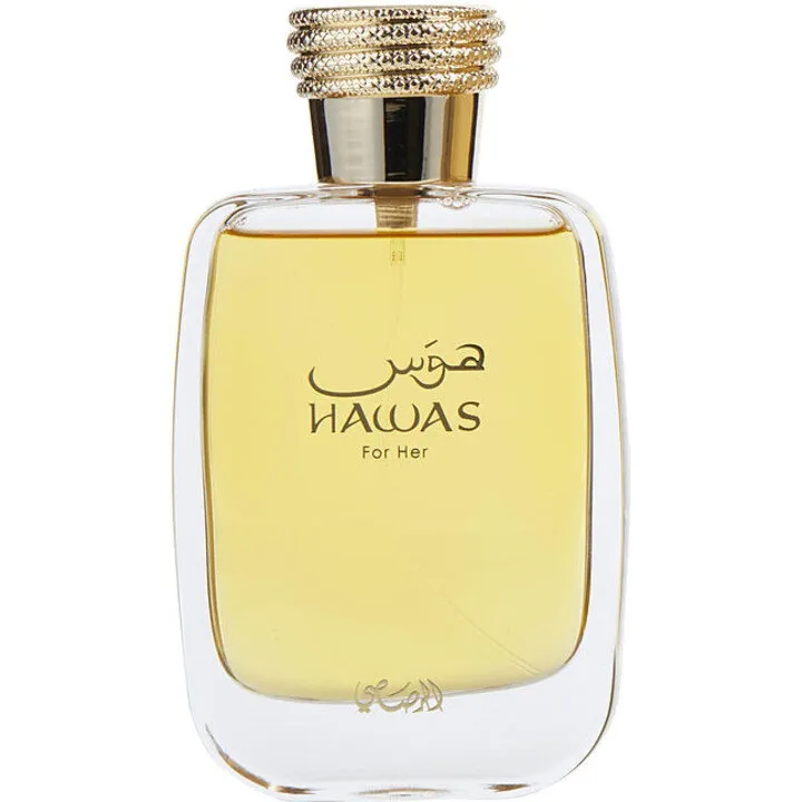 Rasasi Hawas for Her perfume bottle