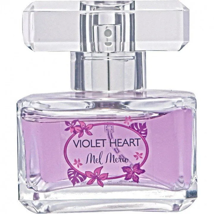 Mel Merio Violet Heart parfüm şişesi