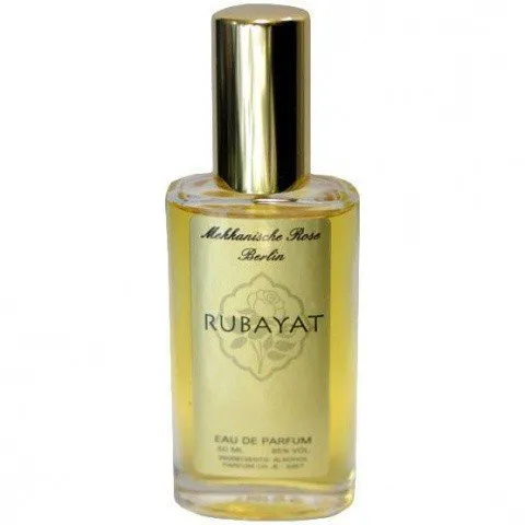 Mekkanische Rose Rubayat perfume bottle