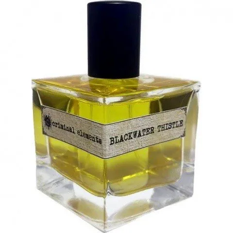 Criminal Elements Blackwater Thistle perfume bottle