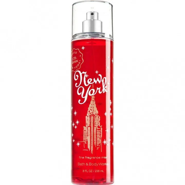 Bath & Body Works New York parfüm şişesi