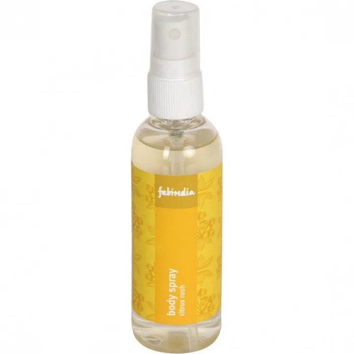 Fabindia Citrus Rush perfume bottle