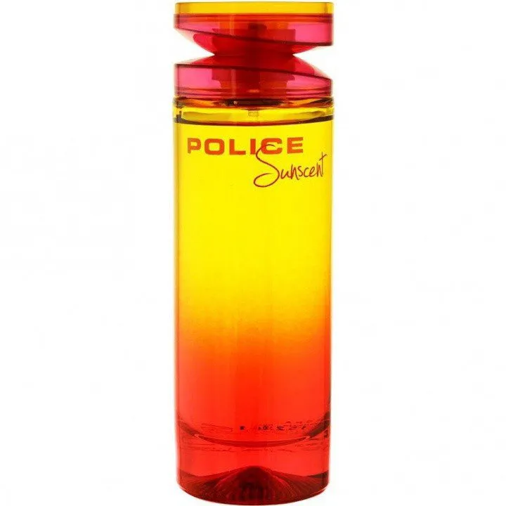 Police Sunscent parfüm şişesi