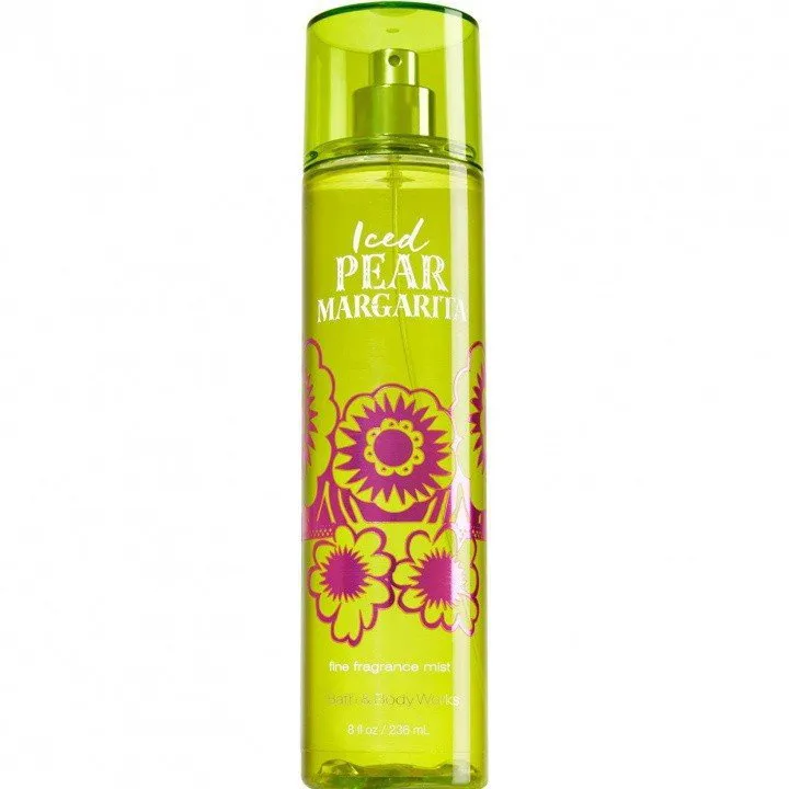 Bath & Body Works Iced Pear Margarita perfume bottle