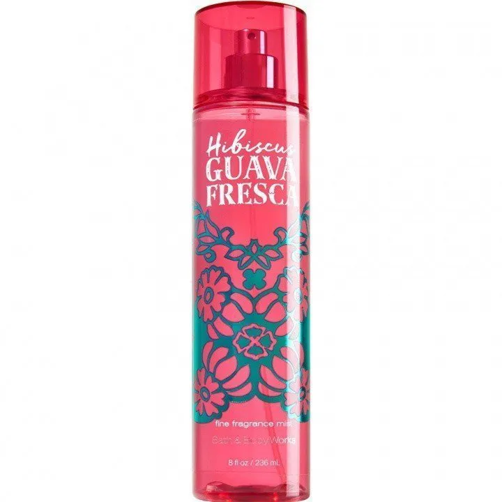 Bath & Body Works Hibiscus Guava Fresca perfume bottle
