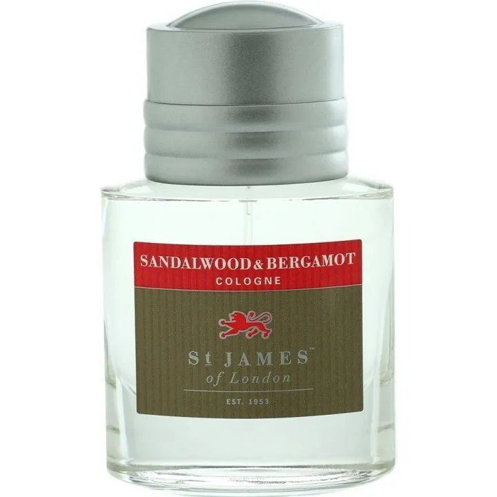 St James of London Sandalwood & Bergamot parfüm şişesi