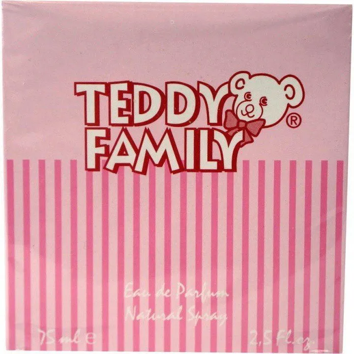 Erad Teddy Family (pink) perfume bottle