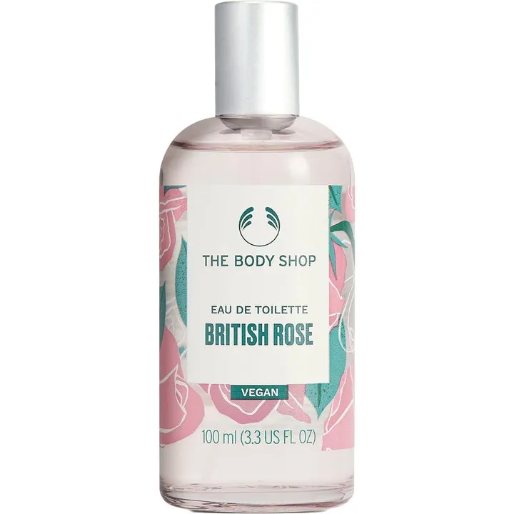 The Body Shop British Rose parfüm şişesi