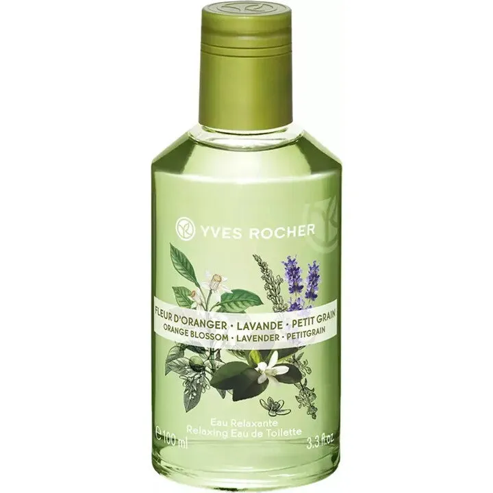 Yves Rocher Fleur d'Oranger • Lavande • Petit Grain / Orange Blossom • Lavender • Petitgrain parfüm şişesi