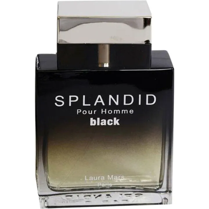 Laura Mars Splandid pour Homme Black perfume bottle