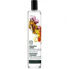 The Body Shop Sandalwood & Ginger perfume bottle
