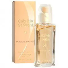 Gabriela Sabatini Private Edition perfume bottle