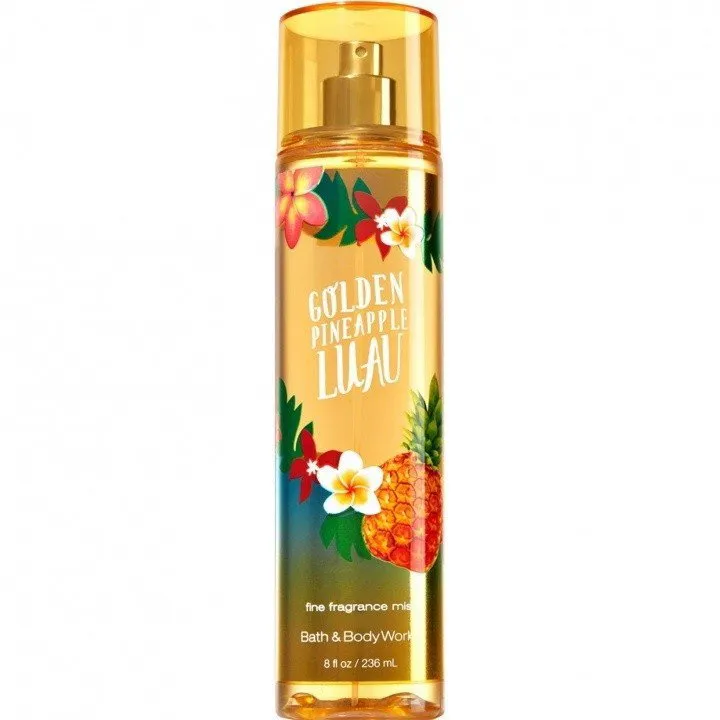 Bath & Body Works Golden Pineapple Luau parfüm şişesi