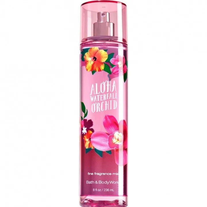 Bath & Body Works Aloha Waterfall Orchid parfüm şişesi
