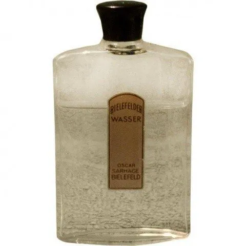 Oscar Sarhage Bielefelder Wasser perfume bottle