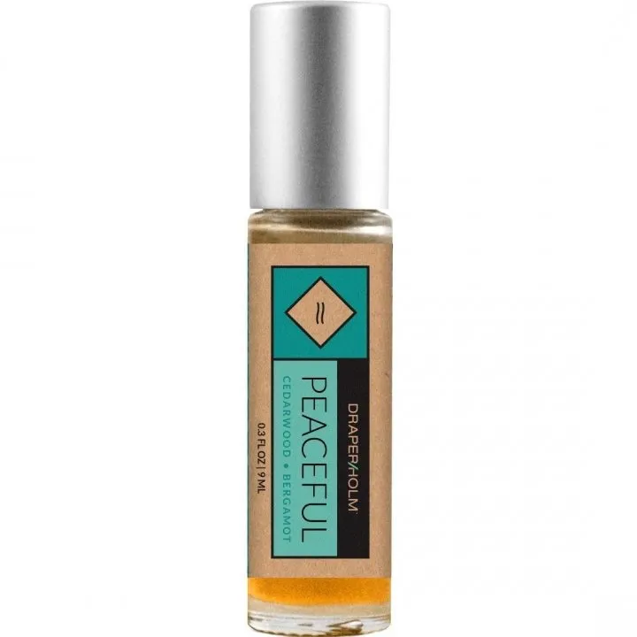 Draper/Holm Peaceful perfume bottle