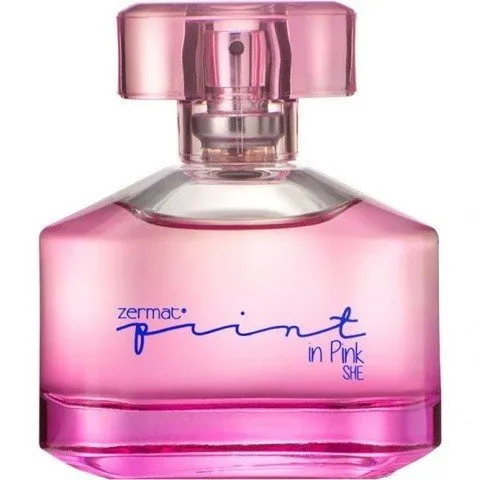 Zermat Print in Pink parfüm şişesi