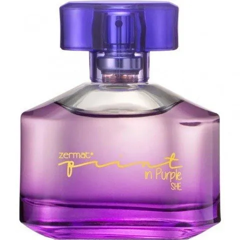 Zermat Print in Purple parfüm şişesi