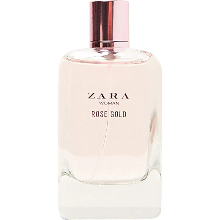 Zara Woman Rose Gold perfume bottle