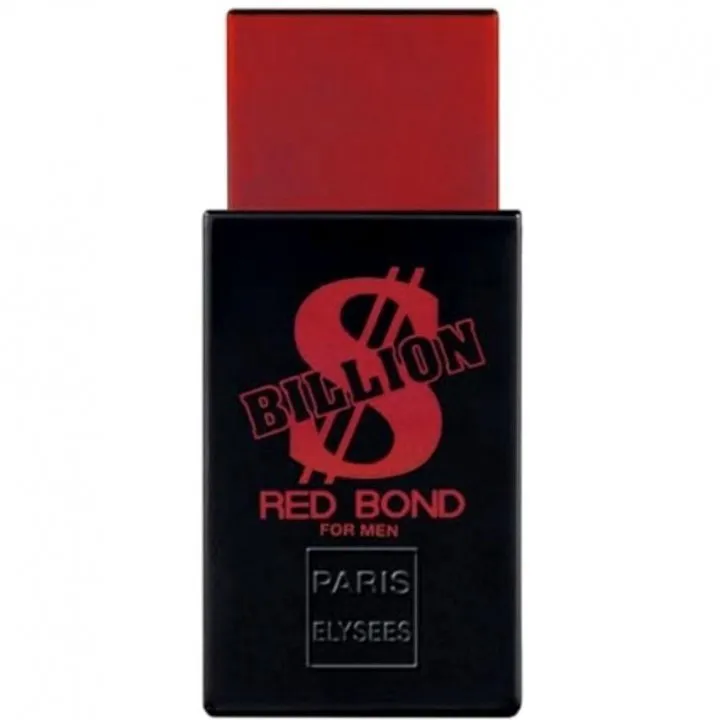 Paris Elysees Billion $ Red Bond parfüm şişesi