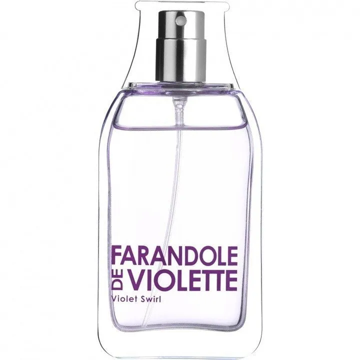 Cottage Farandole de Violette / Violet Swirl perfume bottle