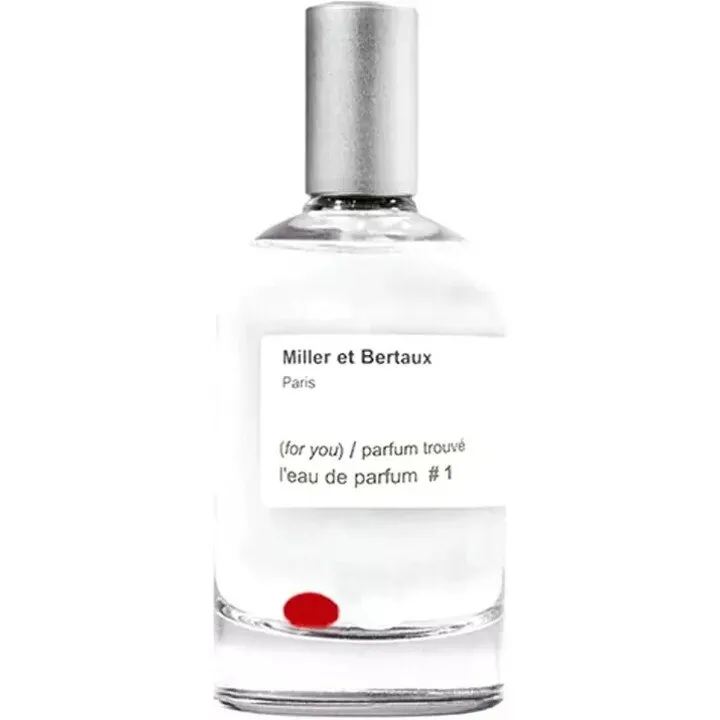 Miller et Bertaux l'eau de parfum #1 (for you) / parfum trouvé parfüm şişesi