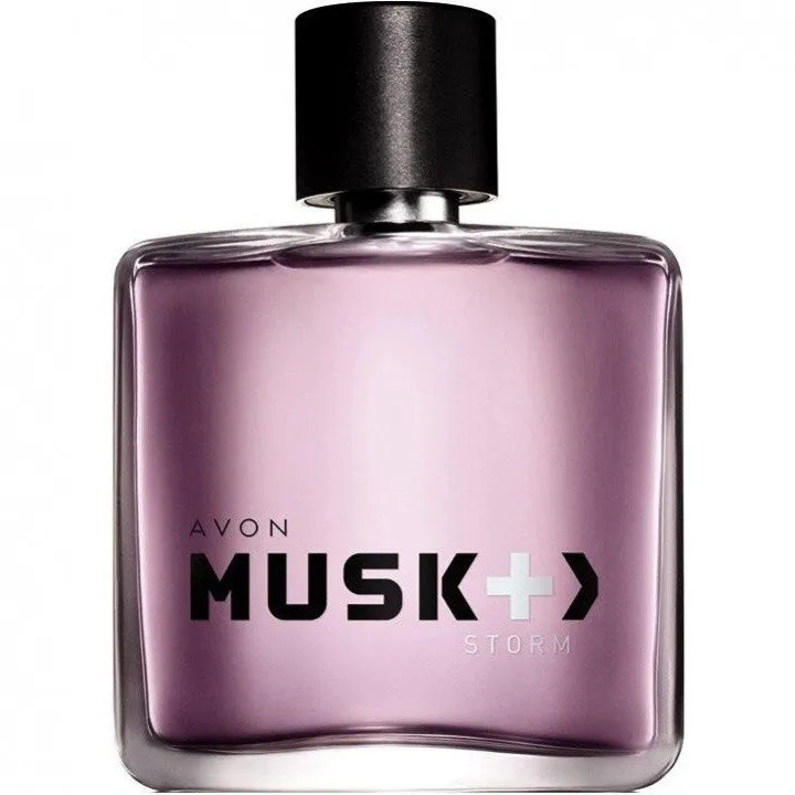 Avon Musk Storm parfüm şişesi