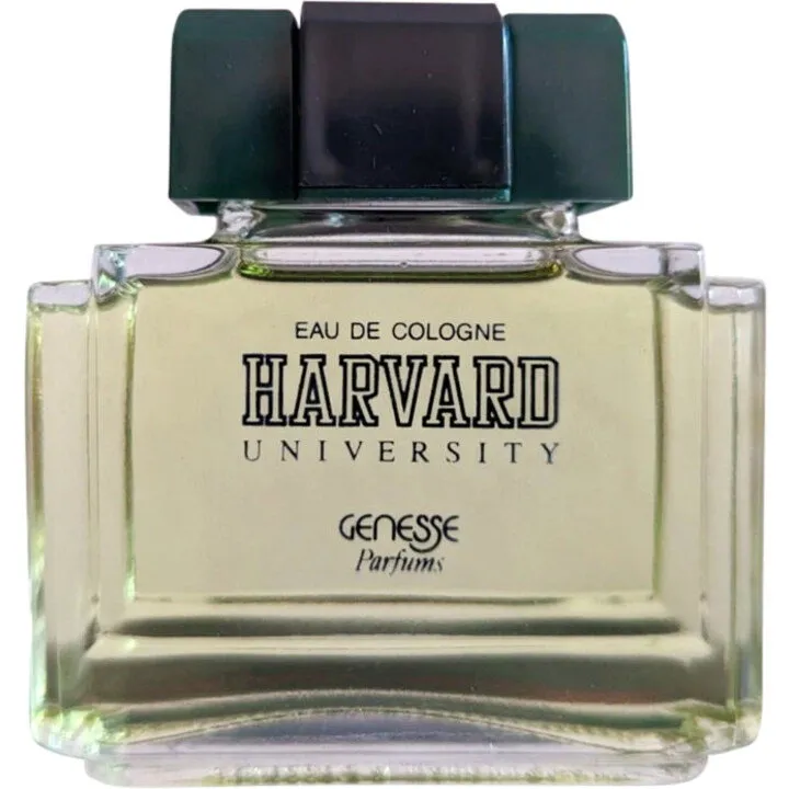 Genesse Harvard University perfume bottle