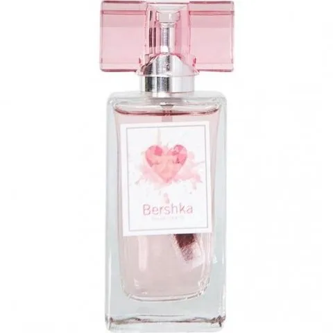 Bershka Pink Heart parfüm şişesi