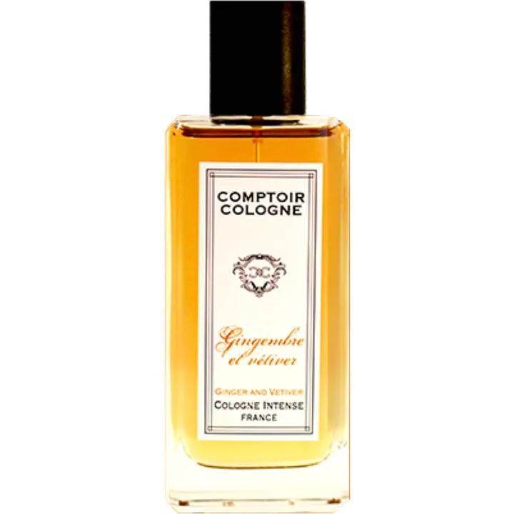 Comptoir Cologne Gingembre et Vétiver / Ginger and Vetiver perfume bottle