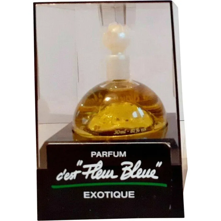 Scad C'est "Fleur Bleue" - Exotique parfüm şişesi