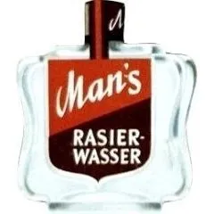 Man's Rasierwasser parfüm şişesi