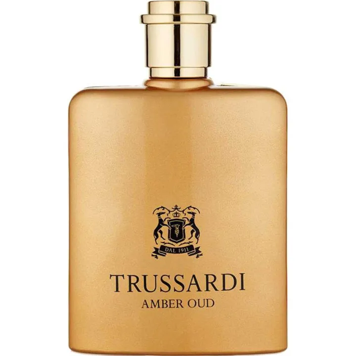 Trussardi Amber Oud perfume bottle