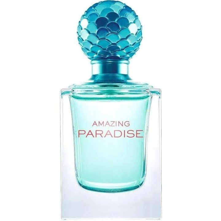 Oriflame Amazing Paradise perfume bottle