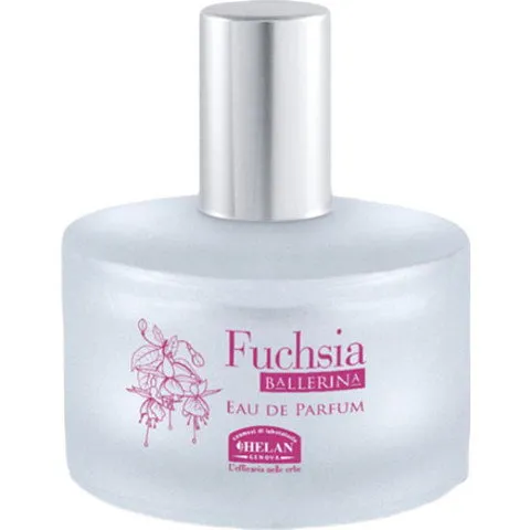 Helan Fuchsia Ballerina perfume bottle