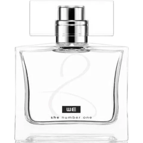 WE She Number One perfume bottle