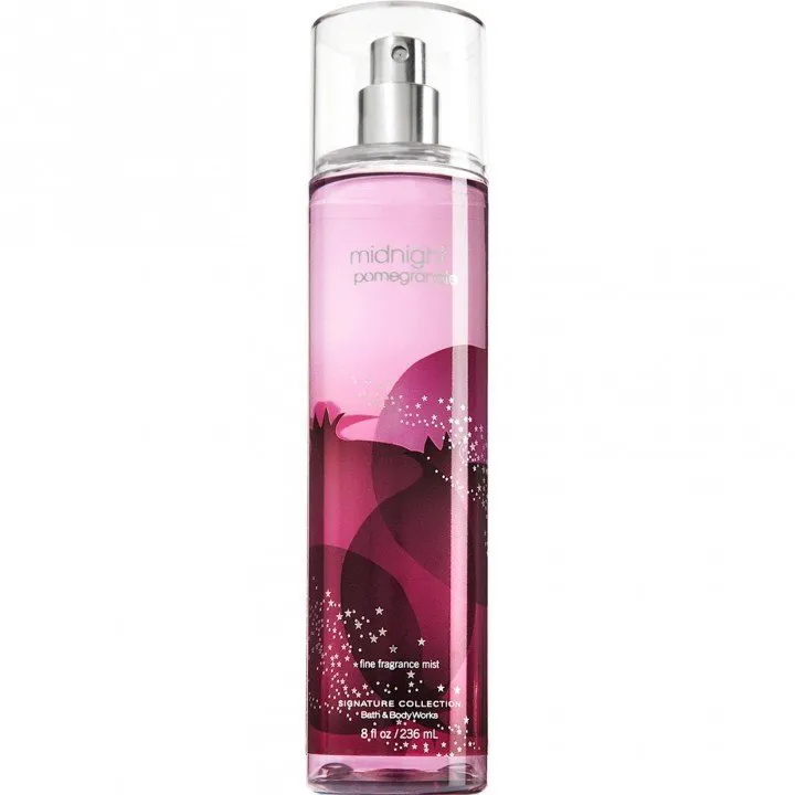 Bath & Body Works Midnight Pomegranate (Body Splash) perfume bottle