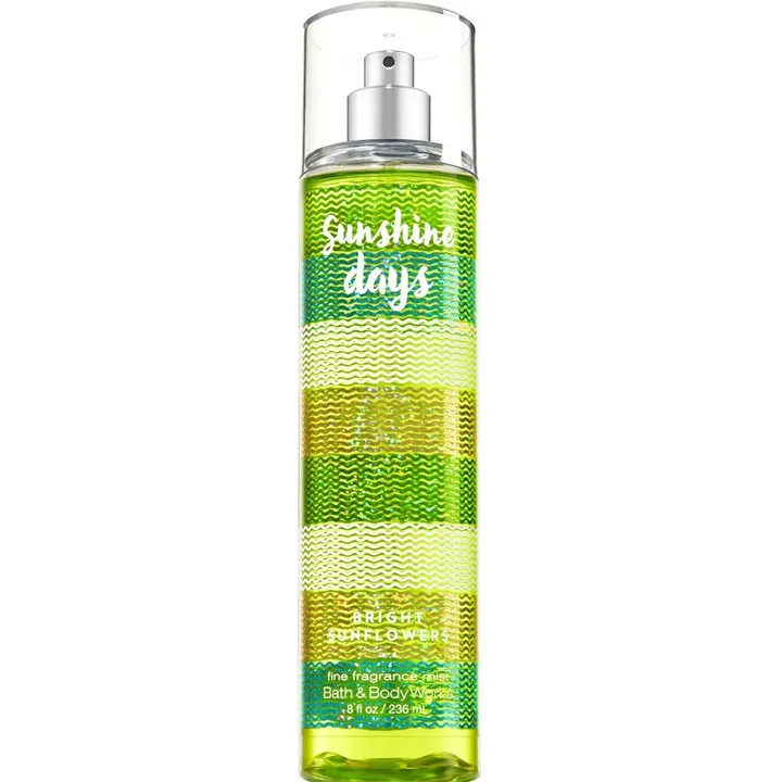Bath & Body Works Sunshine Days - Bright Sunflowers parfüm şişesi