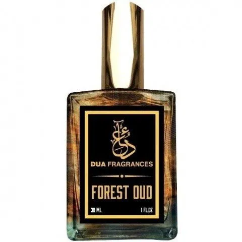 The Dua Brand Forest Oud perfume bottle